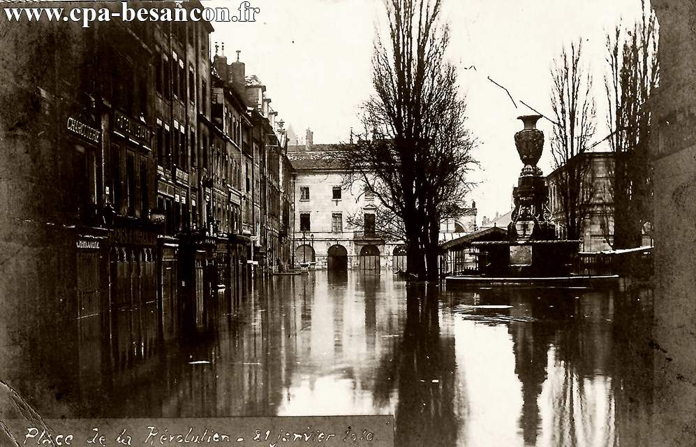 Place de la Révolution - 21 janvier 1910